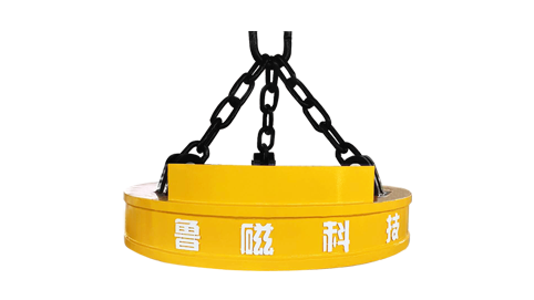 汽车随车吊专用起重电磁铁吸盘