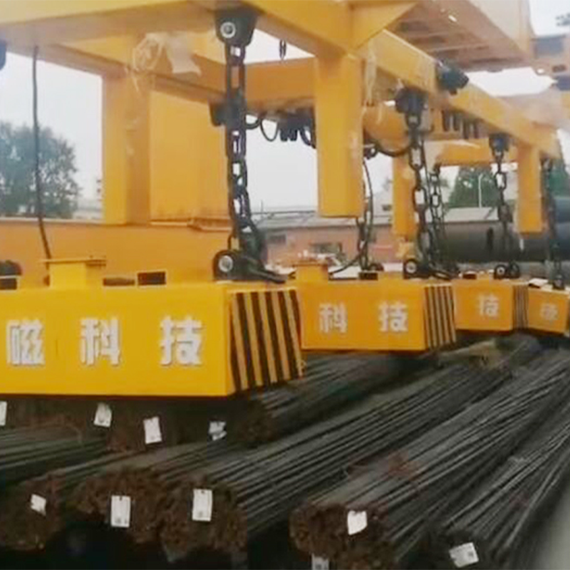 旋转吊梁专用型复合智能起重电磁铁吊具
