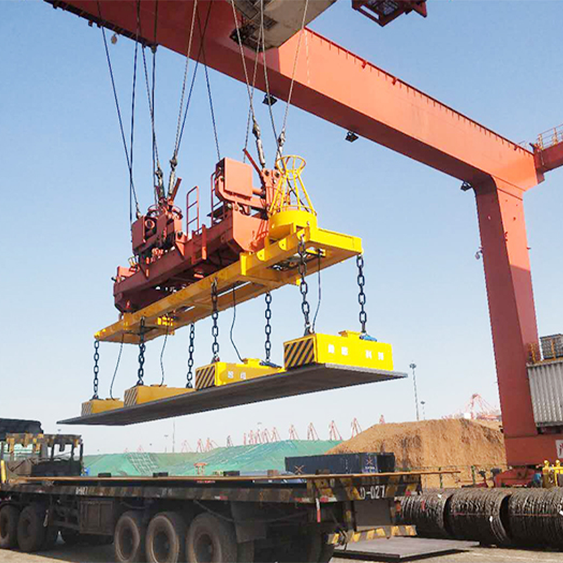 吊运厚板专用型复合智能起重电磁铁吊具